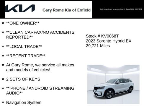 Certified 2023 Kia Sorento EX AWD/4WD image 7