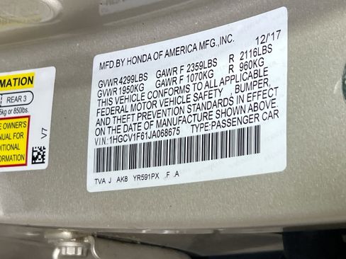 Used 2018 Honda Accord EX-L image 32