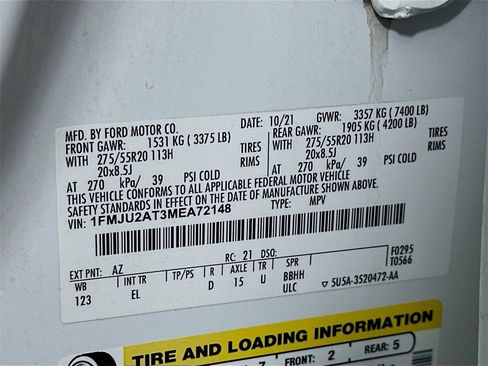 Used 2021 Ford Expedition Limited image 37