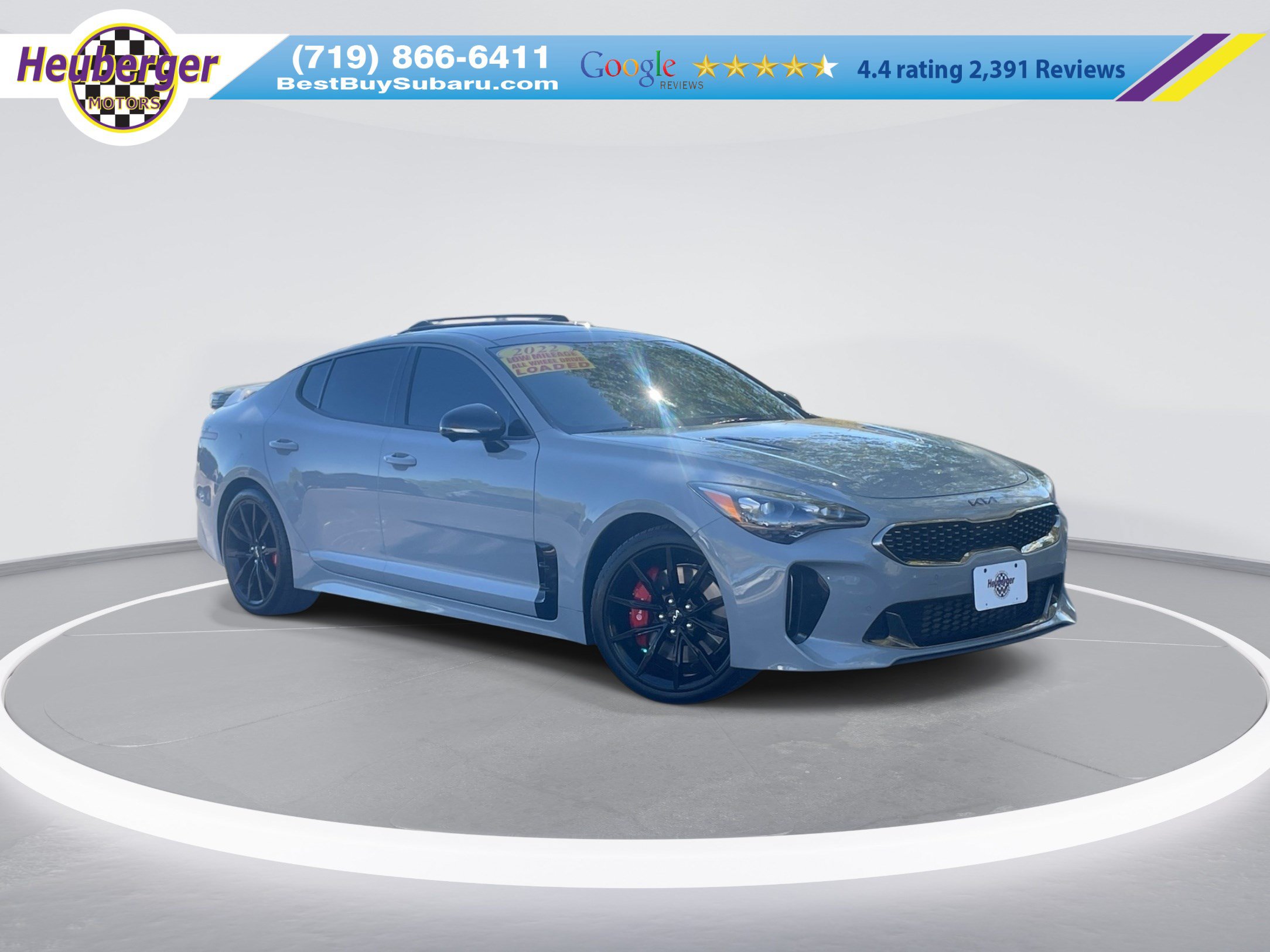 Used 2022 Kia Stinger GT2 w/ Scorpion Package AWD/4WD image 1