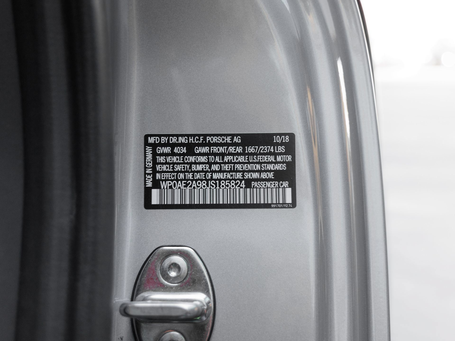 Certified 2018 Porsche 911 GT2 RS RWD image 53