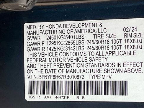 Used 2024 Honda Passport TrailSport image 34