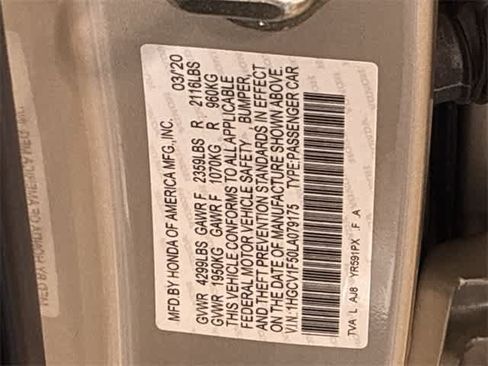 Used 2020 Honda Accord EX-L image 39