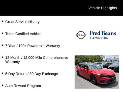Used 2023 Honda Civic Sport image 5