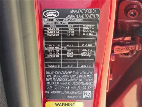 Used 2023 Land Rover Range Rover Evoque R-Dynamic SE image 25