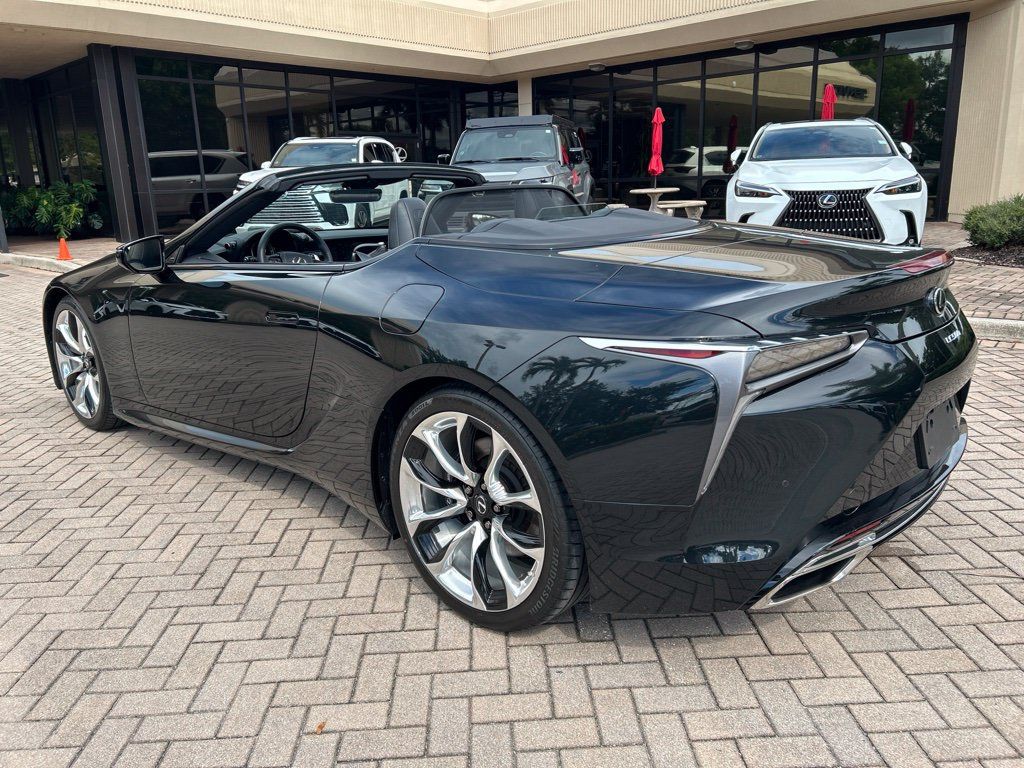 Certified 2022 Lexus LC 500 Convertible w/ Touring Package RWD image 5