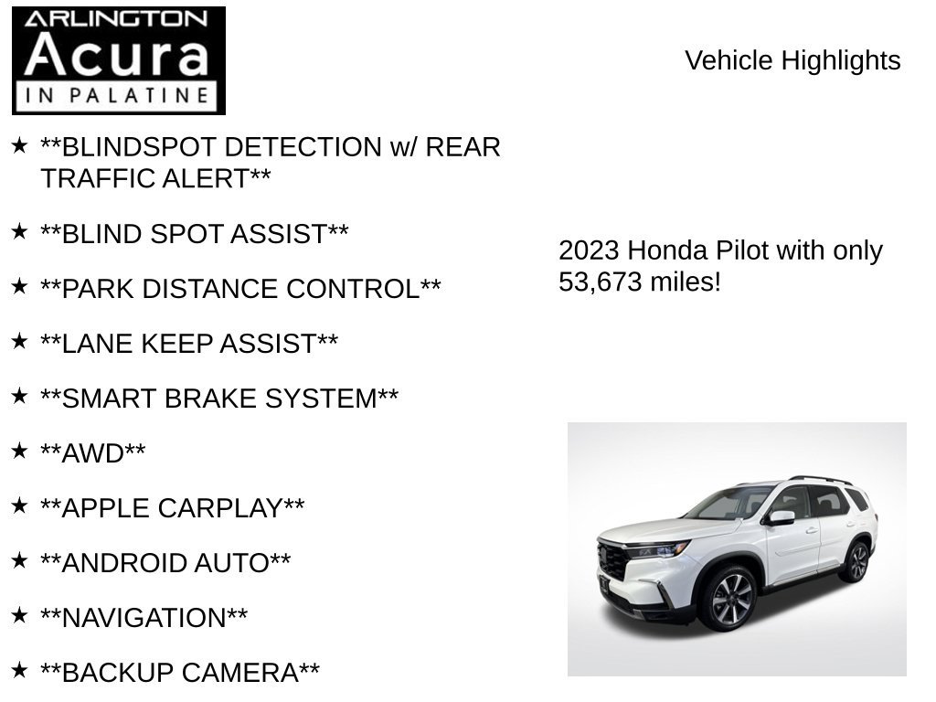 Used 2023 Honda Pilot Touring image 7