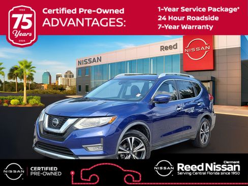 Certified 2020 Nissan Rogue SV w/ Sun & Sound Touring Package FWD image 1
