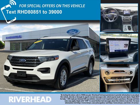 Certified 2022 Ford Explorer XLT w/ Class IV Trailer Tow Package image 1
