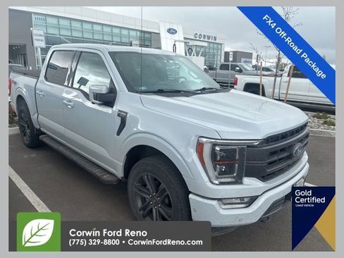 Used 2021 Ford F150 Lariat w/ Equipment Group 502A High image 1