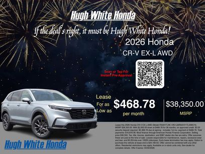 New 2026 Honda CR-V EX-L