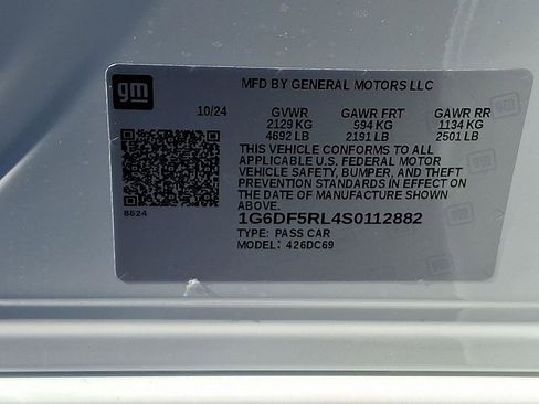 New 2025 Cadillac CT4 Premium Luxury AWD/4WD image 11