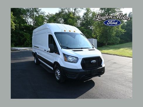 Used 2023 Ford Transit 350 148 High Roof Extended DRW w/ Upfitter Package AWD/4WD image 1