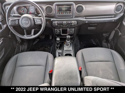 Used 2022 Jeep Wrangler Unlimited Sport image 24