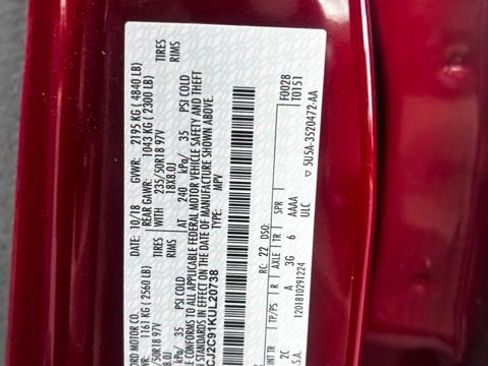 Used 2019 Lincoln MKC Select w/ Select Plus Package image 14