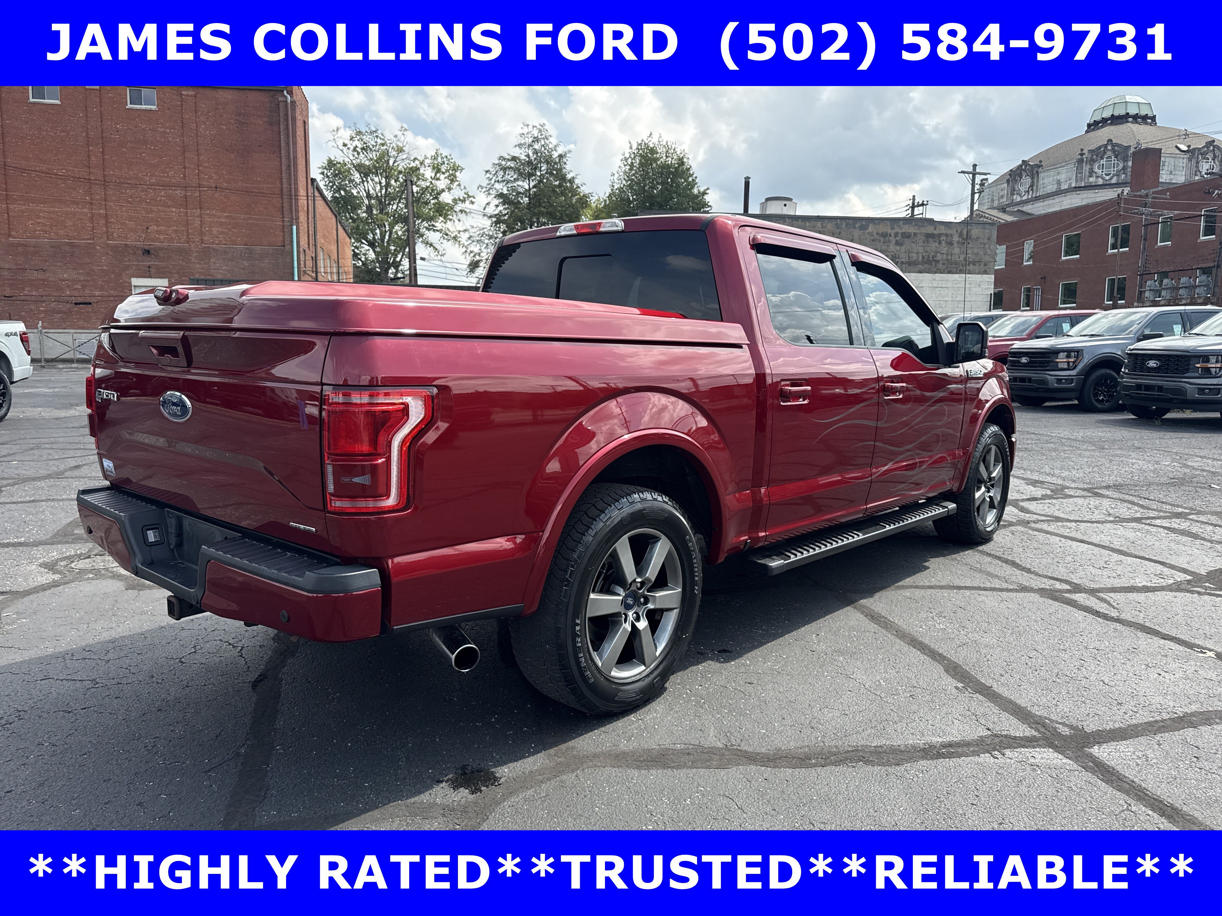 Used 2015 Ford F150 Lariat AWD/4WD image 6