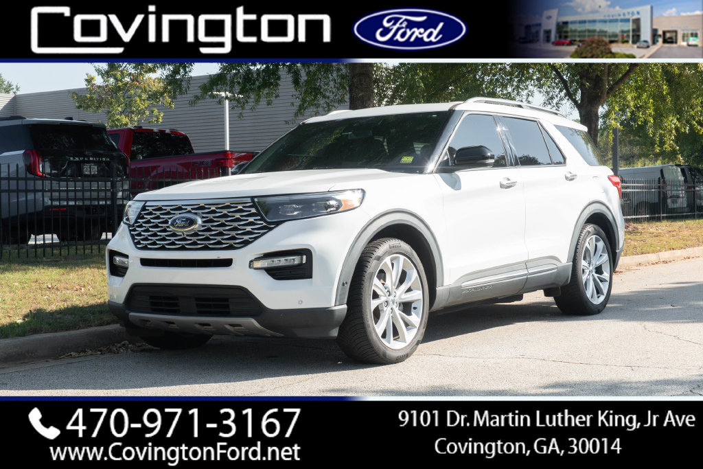 Used 2021 Ford Explorer Platinum w/ Premium Technology Package RWD image 1