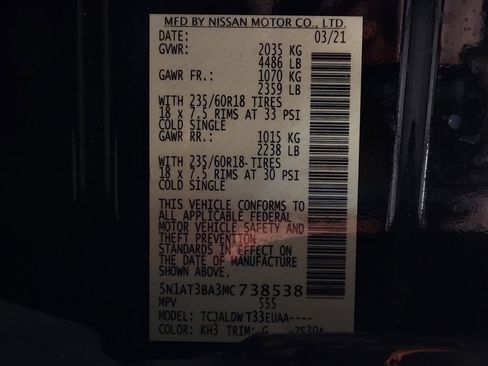 Used 2021 Nissan Rogue SV w/ Premium Package image 33