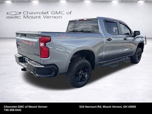 Used 2021 Chevrolet Silverado 1500 Custom Trail Boss w/ LPO, Dark Essentials Package image 7