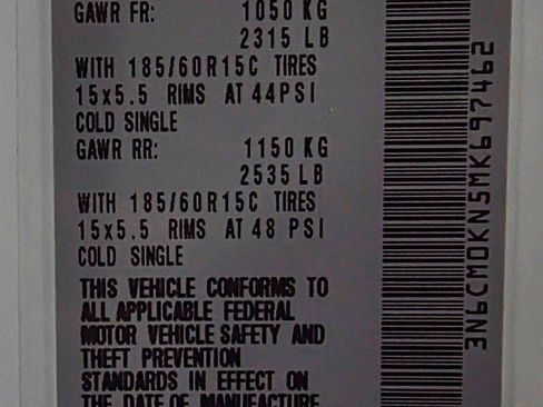 Used 2021 Nissan NV200 SV image 32