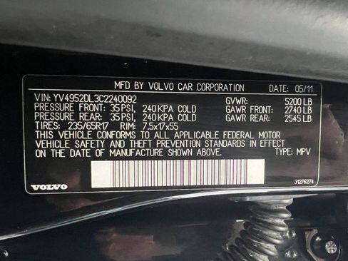 Used 2012 Volvo XC60 3.2 FWD image 25