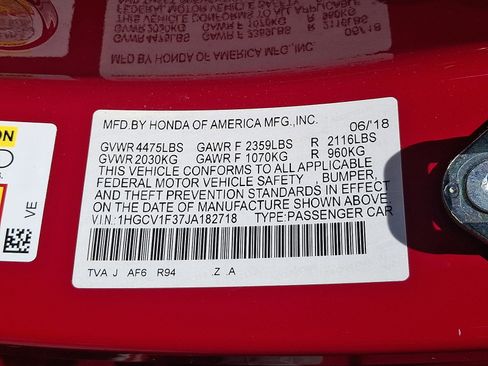 Used 2018 Honda Accord Sport image 28