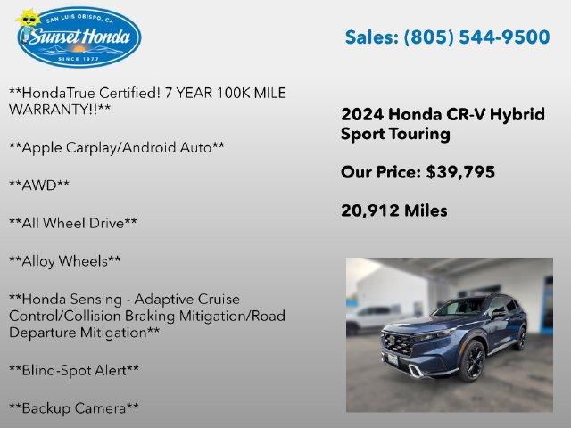 Used 2024 Honda CR-V Sport Touring image 6