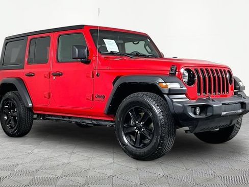 Used 2022 Jeep Wrangler Unlimited Sport AWD/4WD image 3