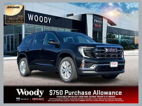 New 2026 GMC Acadia Elevation w/ Elevation Premium Package AWD/4WD image 1