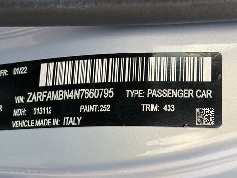 Used 2022 Alfa Romeo Giulia Ti w/ Active Assist Plus Package image 24