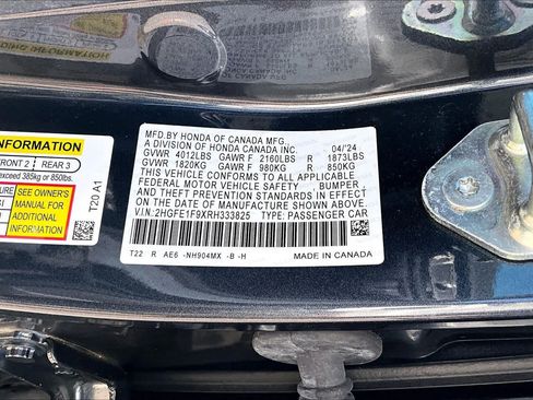 Used 2024 Honda Civic Touring image 32