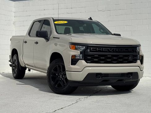 Used 2026 Chevrolet Silverado 1500 Custom w/ Turbomax Blackout Package RWD image 2