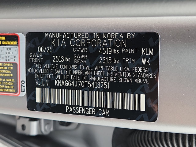 Used 2026 Kia K5 GT-Line w/ GT-Line Red Interior Package AWD/4WD image 26
