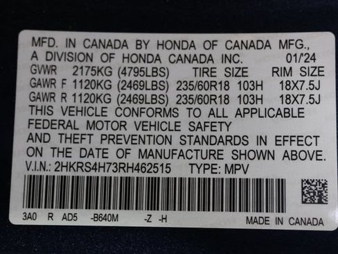 Used 2024 Honda CR-V EX-L image 30
