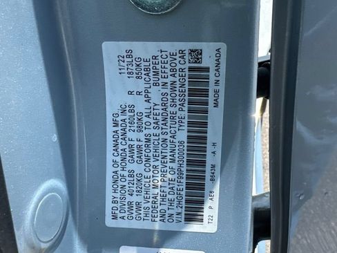 Used 2023 Honda Civic Touring image 48