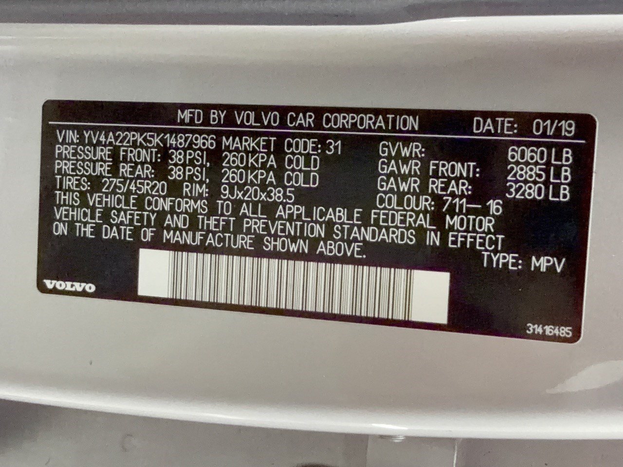 Used 2019 Volvo XC90 T6 Momentum w/ Advanced Package AWD/4WD image 30