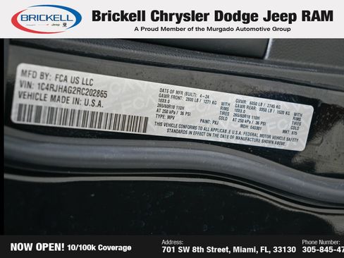 Used 2024 Jeep Grand Cherokee Altitude AWD/4WD image 33