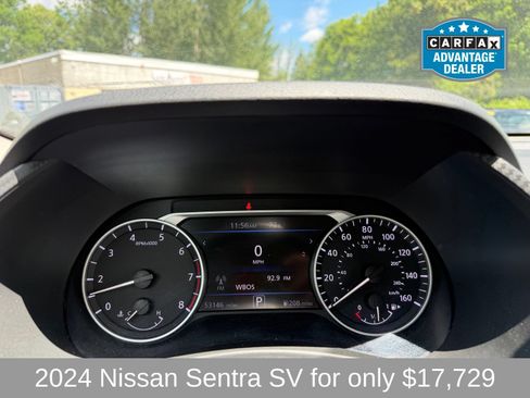 Used 2024 Nissan Sentra SV FWD image 10