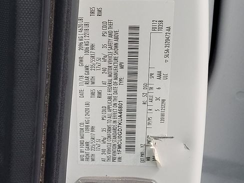 Used 2019 Ford Escape SE FWD image 33