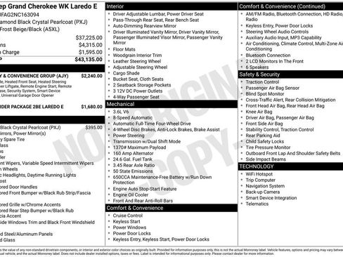 Used 2022 Jeep Grand Cherokee Laredo E w/ Security & Convenience Group AWD/4WD image 6