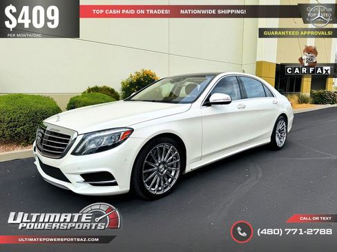 Used 2015 Mercedes-Benz S 550 Sedan image 2
