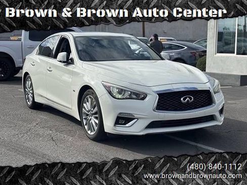 Used 2018 INFINITI Q50 Luxe image 1
