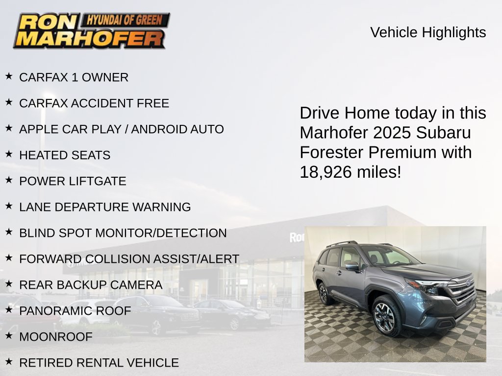 Used 2025 Subaru Forester Premium AWD/4WD image 14