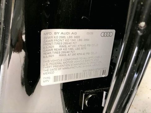 New 2026 Audi SQ5 Prestige AWD/4WD image 8