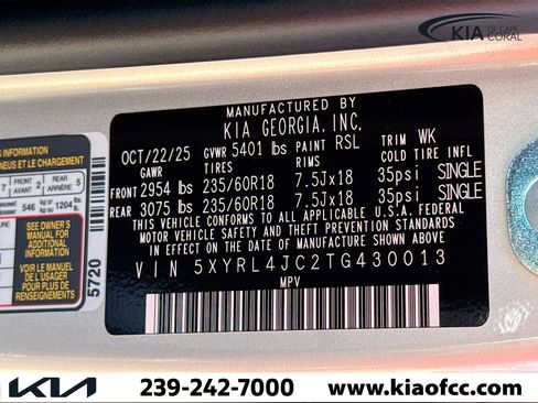 New 2026 Kia Sorento S w/ S Panoramic Sunroof Package image 42