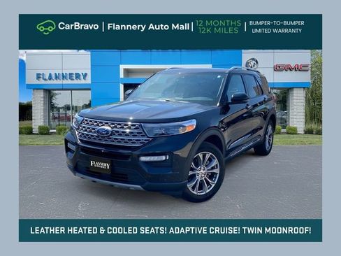 Used 2022 Ford Explorer Limited w/ Class IV Trailer Tow Package AWD/4WD image 1