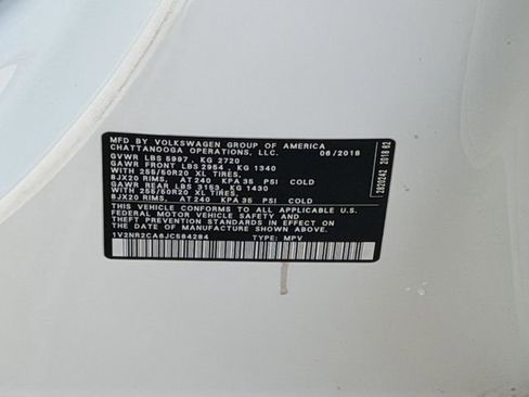 Used 2018 Volkswagen Atlas SEL Premium image 10