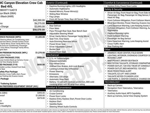 New 2026 GMC Canyon Elevation w/ Convenience Package image 38