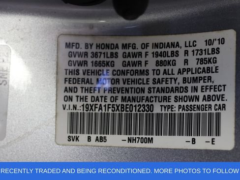 Used 2011 Honda Civic LX image 24