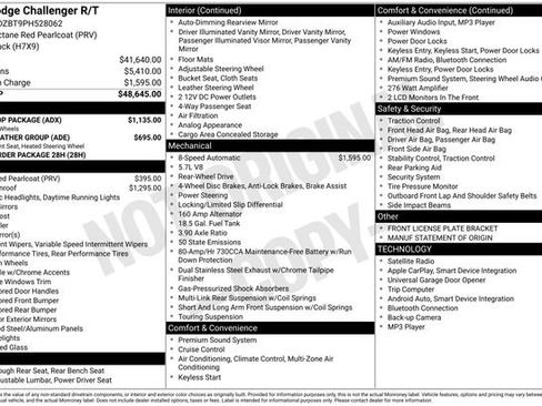 Used 2023 Dodge Challenger R/T w/ Blacktop Package image 18